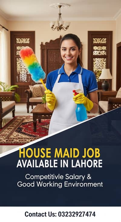 maid, security guard, driver, nanny, cook jobs in lahore