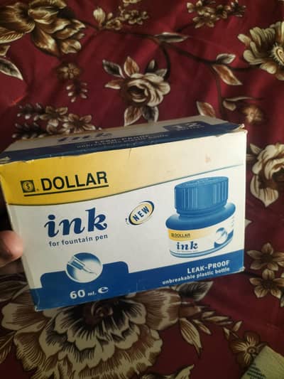 Red ink for pen  60ml bottle  10 piece abvalible ha 2 used kar liya ha