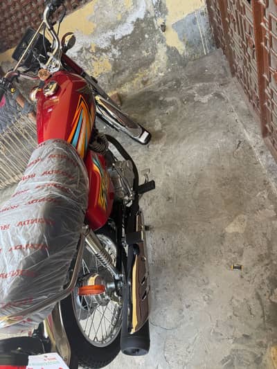 Honda Cg 125 2026 modle opne letter