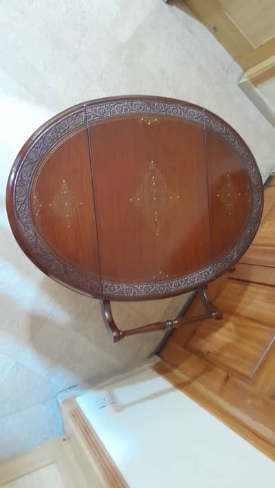 Folding W. ooden Trolley