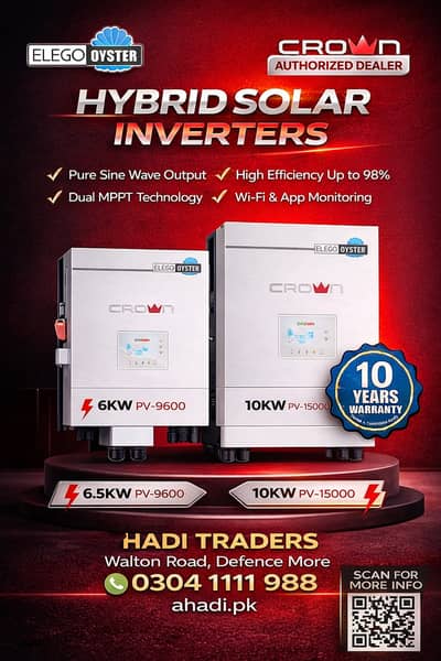 crown /Inverex /Growatt /Solis /Huawei/GoodWe inverter / 6kw /8kw/10kw