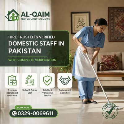 Maids / House Maids / cook / House chef / Baby Sitter maid available