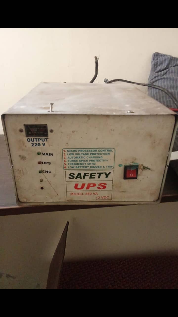 WORKING CONDITION UPS 0