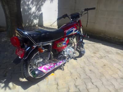 Honda 125 lush conditions