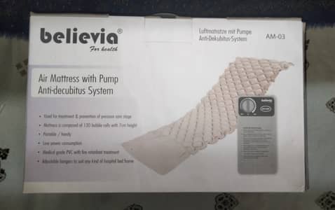Medical Air Mattress with Pump Anti-Decubitus System