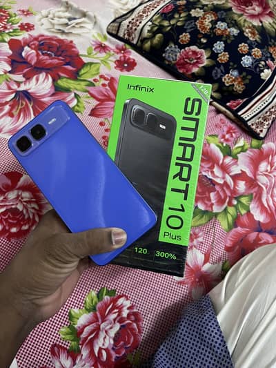Infinix smart 10 plus 4/128 (03390073880) whatsp