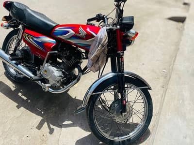 Honda CG 125 2022 Red Color