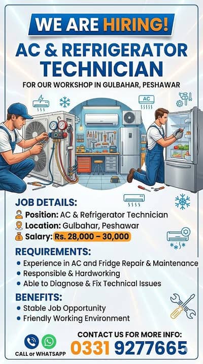 Ac & Refrigerator Technician