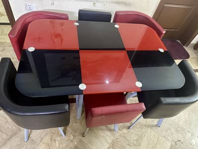 6 Seater Dining Table