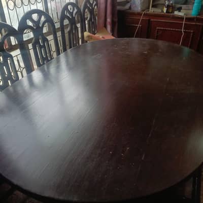 Dining Table with 6 chairs