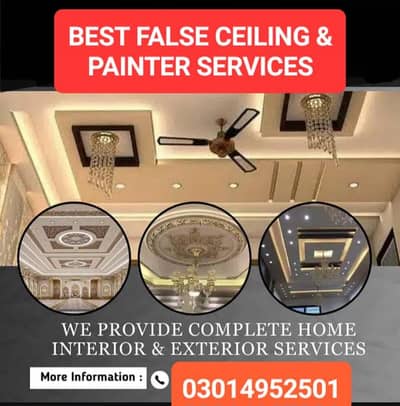 Best False Ceiling and Painter Services