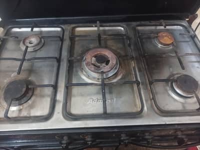 stove with oven electric and gas both