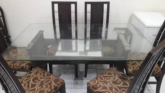 6 chair dining table