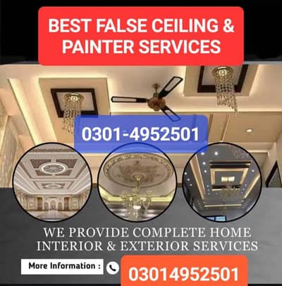 Best False Ceiling and Painter Services