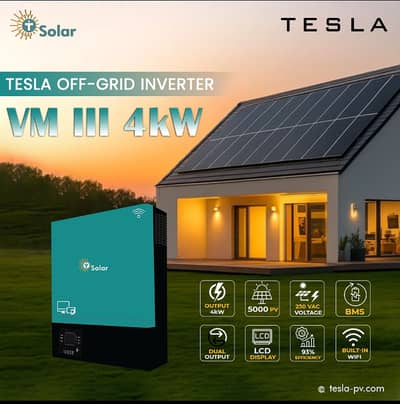Tesly Off Grid UPS Inverter Load Shedding Solution High Performance