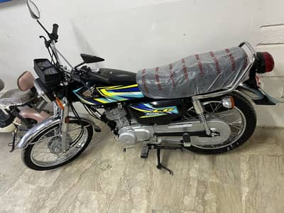 Zero meter bike Honda CG-125 2026 modle