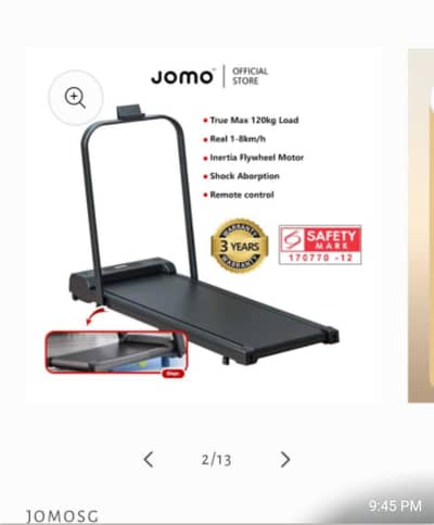 Foldable Treadmill/Walking Pad