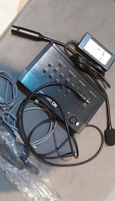 Professional remote paging microphone,