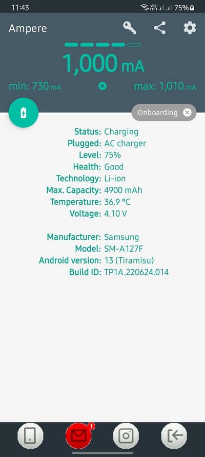 10w charger for sale in reasonable price with cable and box