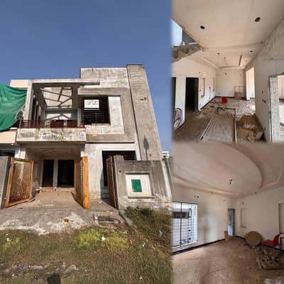 5 Marla Grey Structure House For Sale Prime Location In Bahria Orchard C Block