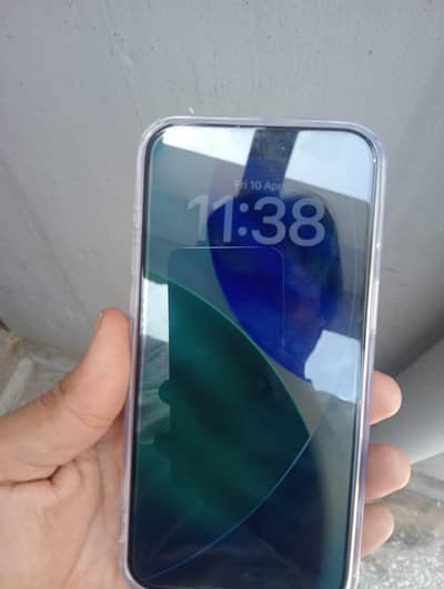 Iphone 15pro max only 77 cycle count white color new condition