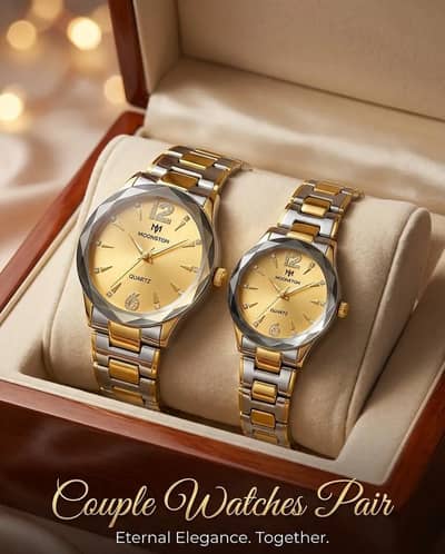 Moonston Couple Watch