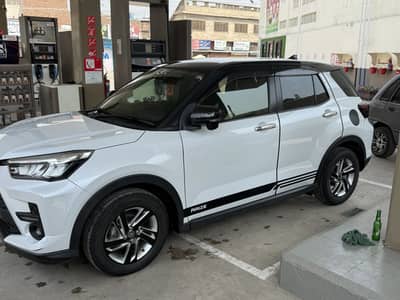 Toyota raize g pakege contact number 03104311508 cut off install