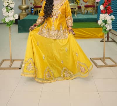 Mehandi Dress | Bridal Mehandi Wear