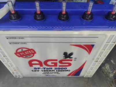 02 AGS Tublar 2000 Tall batteries working conditions each price on ad