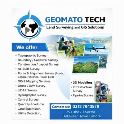 Land Surveying and GIS solutions