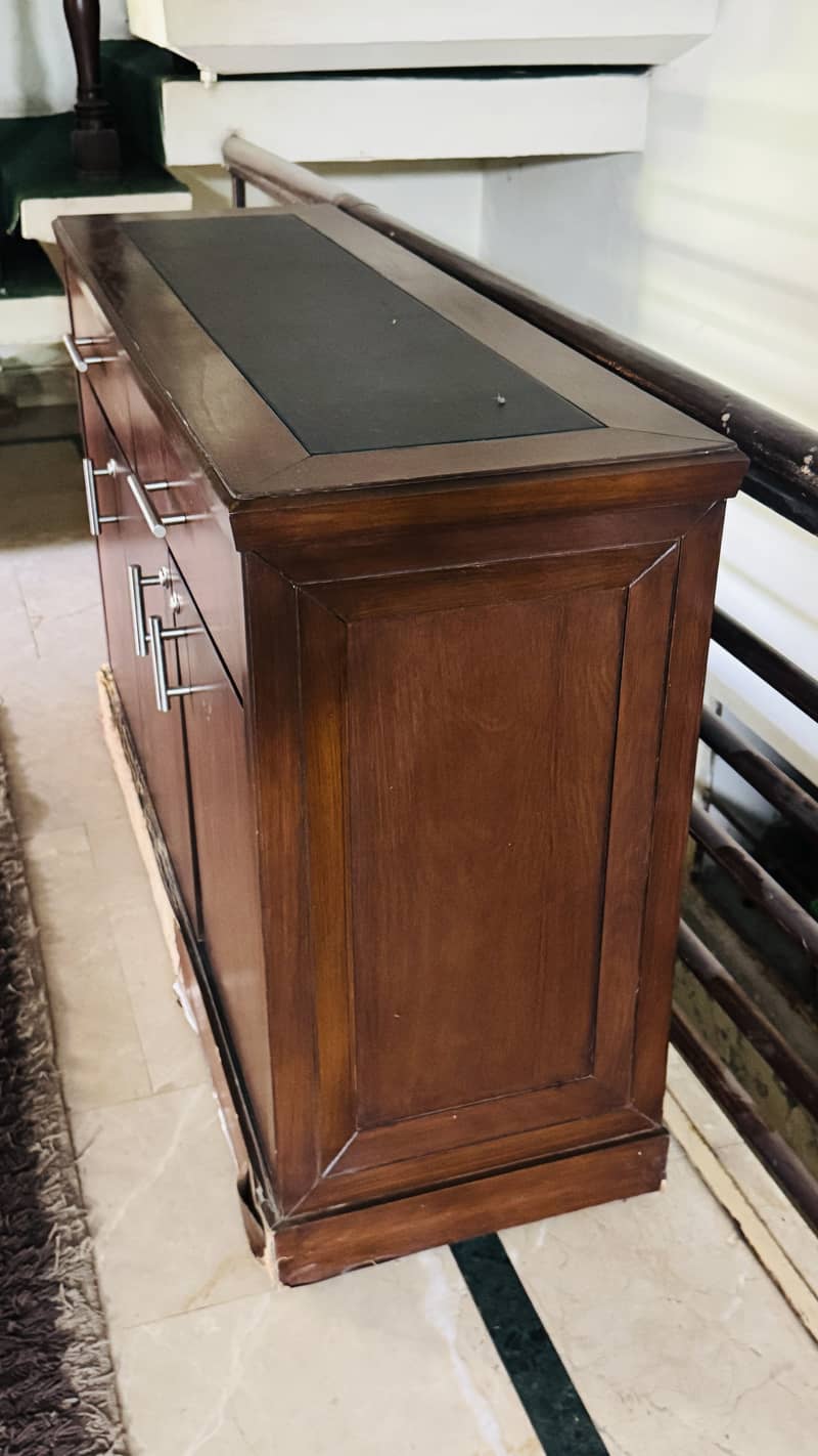 3 locked cupboards little used 2