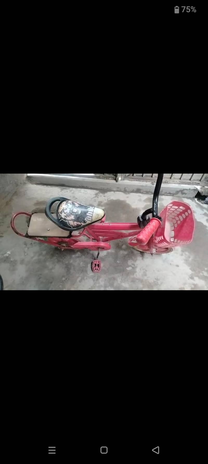 بچوں کی سائیکل اچھی حالت میں برائے فروخت 2