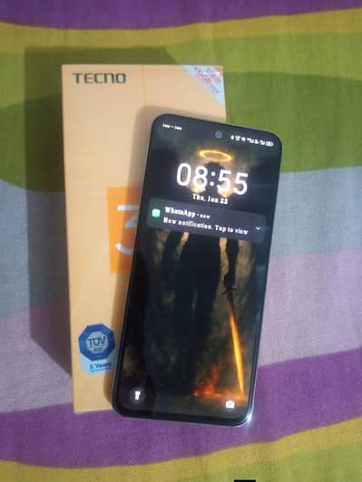 Tecno spark 30 pro box+charger mehrbani kar ke niche description parhe