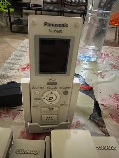 Panasonic Wireless intercom and Commax intercom sets