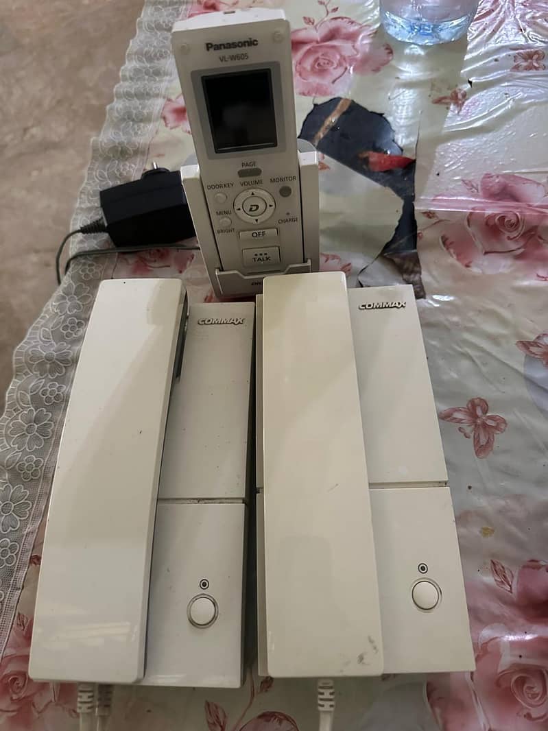 Panasonic Wireless intercom and Commax intercom sets 1