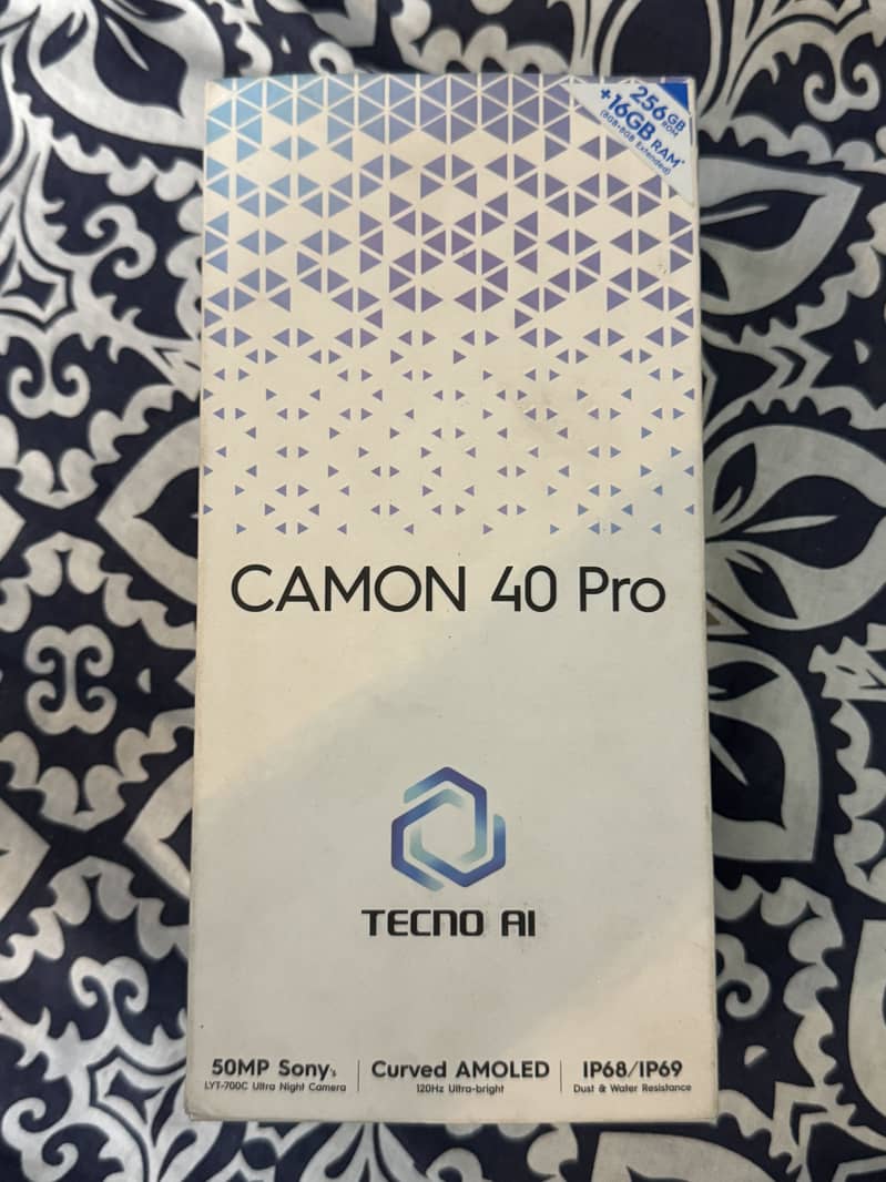 Techno Camon 40 pro 8