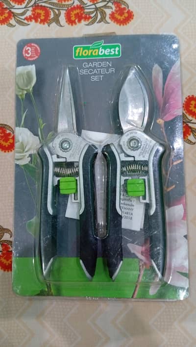 Florabest Garden Secateur Set  GARDEN SECAT  GARDEN SECATEUR SET
