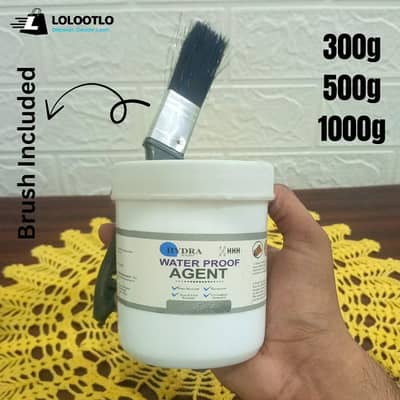 Hydra Sealant Waterproofing Agent with Brush 300gm, 500gm, and 1000gm