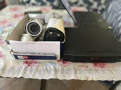 CCTV cameras and NVR in good condition
