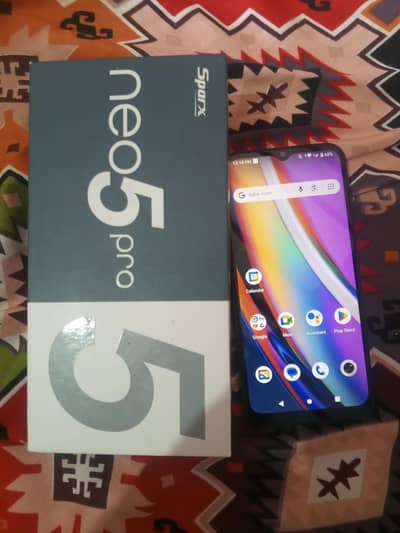 Sparx Neo 5 Pro for Sale 12000 PTA Approved Good Condition
