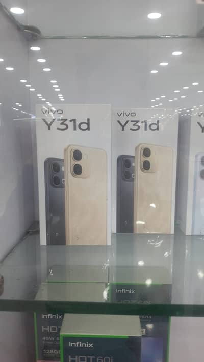 Vivo Y31D ram 8Gb internel mamri 256gb gold coloured