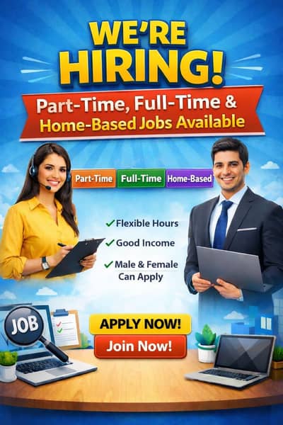 male and female both can apply