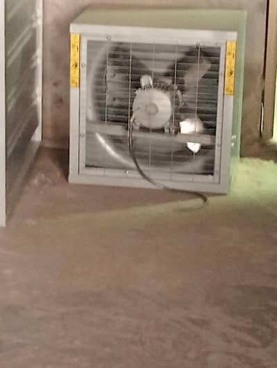 AC ducting and blower