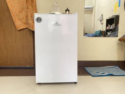 Single door fridge/. White color/