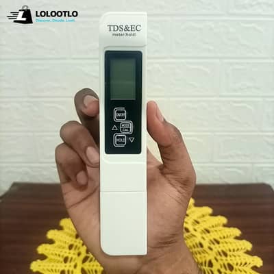 3 in 1 TDS Meter Digital Water Testing Kit Water Quality Tester Pen