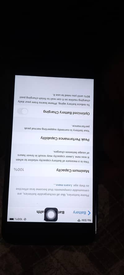 i phone 7 Plus 256gb betrry chnge health100 original panel