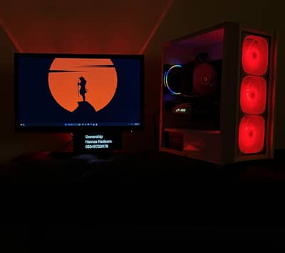 Gaming Pc With Monitor Ryzen 5 3600, RTX 2070, B450M