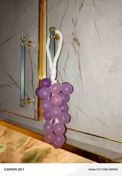 Grape Soap, Handcrafted Grape Soap on a Rope, Handmade Grapes
