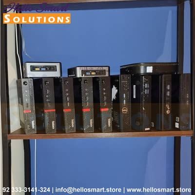 Lenovo I3 I5 4Gen Tiny, Dell I3 I5 6Gen 7Gen MiniPC, Ryzen 5, Desktop