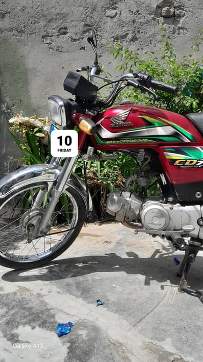 Honda CD 70 Original (Nut to Nut) – Just Buy & Drive